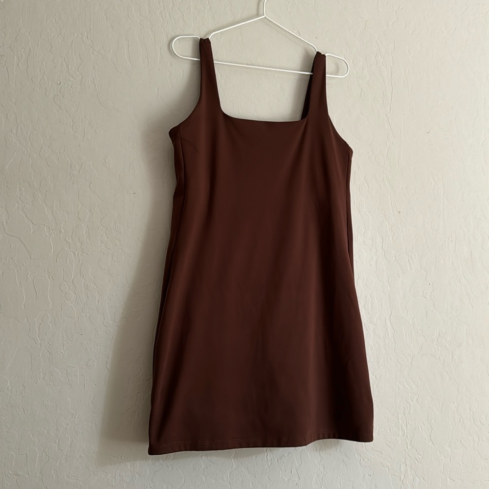 Brown Girlfriend Co active dress